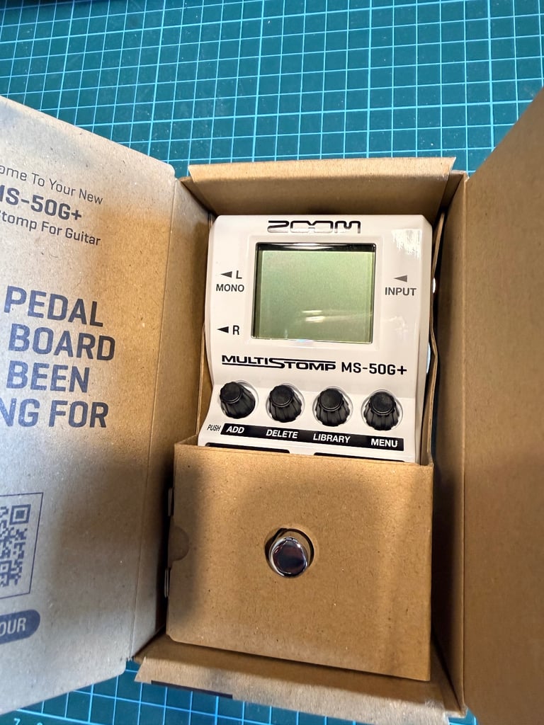 image for Guitar multi effects pedal zoom ms 50G+