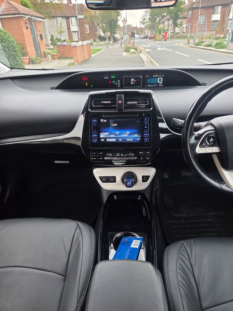 Pco Hybrid,Prius UK Model,Camera,Leather Seats,Cruise,Low Miles,Hpi Clr £9250 Only