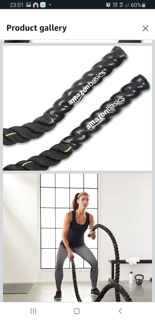 image for Battle rope ,  for exercises 