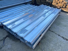•NEW• GALVANISED BOX PROFILE ROOF SHEETS - 8FT