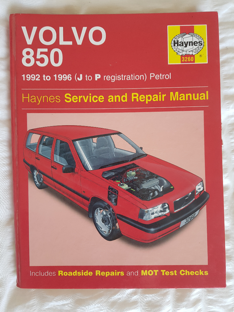 Haynes Volvo 850 Manual 1992 to 1996