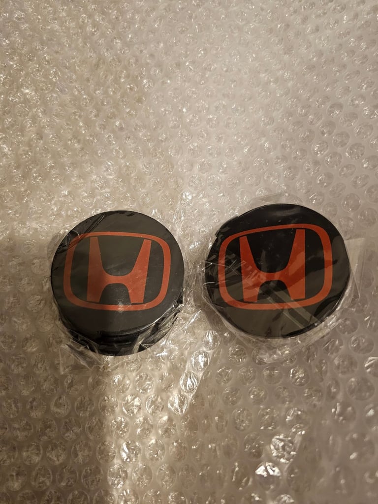 Honda Type-R FN2 wheel caps X4 - RARE