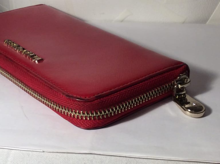 Karren Millen Red Leather Purse 