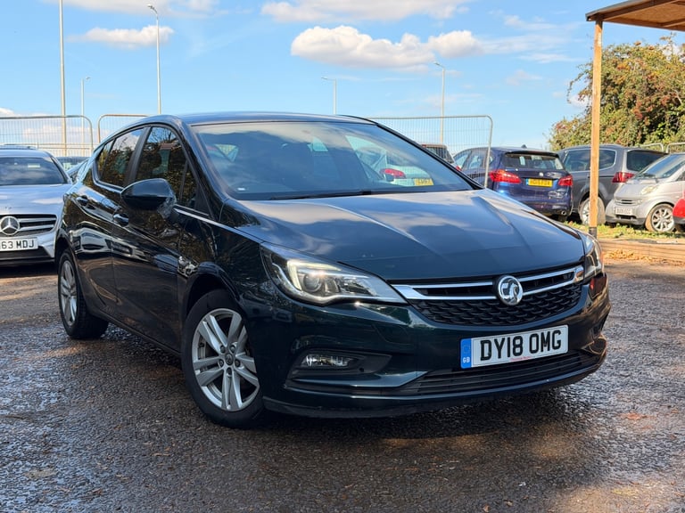2018 Vauxhall Astra 1.4i 16V Tech Line Nav 5dr HATCHBACK Petrol Manual