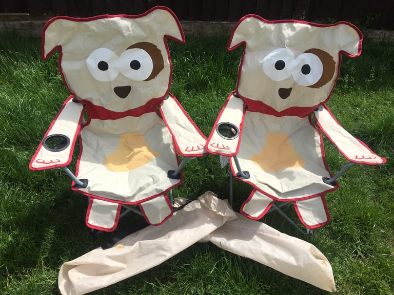 Childrens outdoor foldable chairs 