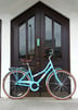 Cross Lotti lovely ladies womens girls blue bike with cute bell and led lights