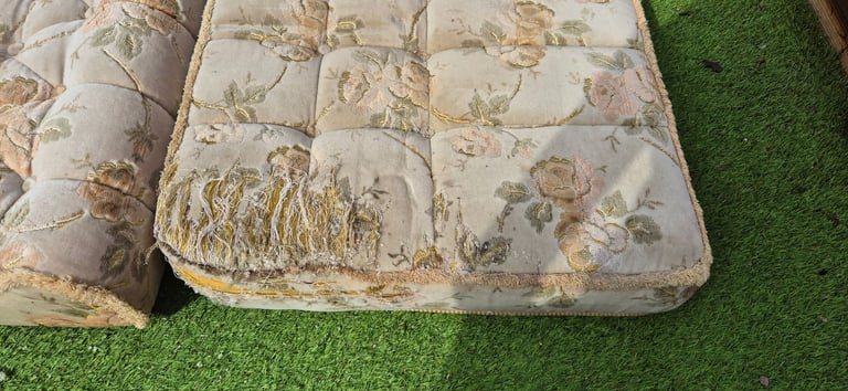 Cushions for camper caravan motorhome boat, set of 8.