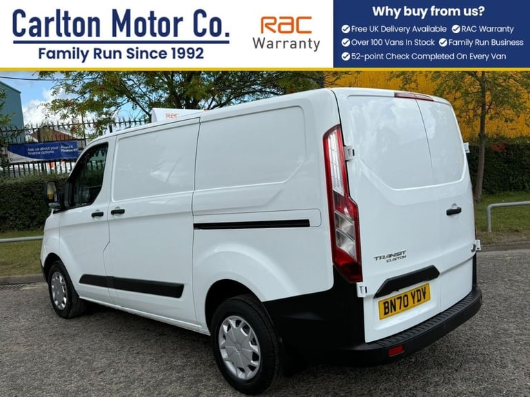 2020 Ford Transit Custom 2.0 300 EcoBlue Leader Panel Van [ Low Miles ] L1 H1 Euro 6 (s/s) (105 p...