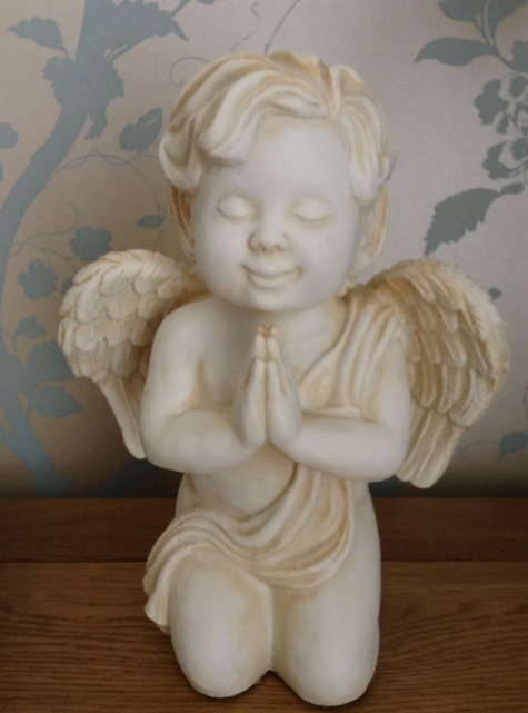 image for Praying Angel,👼 Cherub Garden Ornament NEW