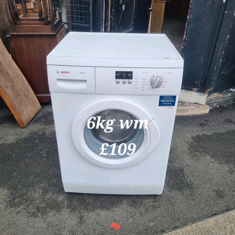 Bosch 6kg washing machine Free Delivery 120 Days Warranty