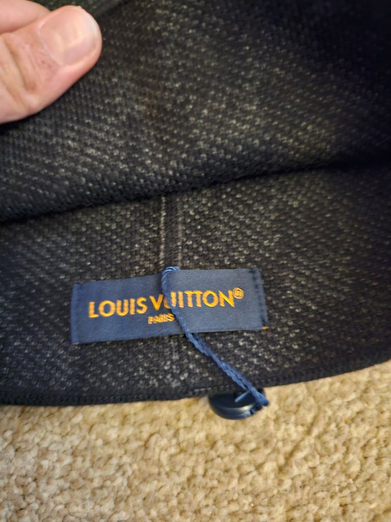 Black louis vuitton beanie