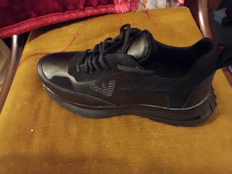 Men armani shoes comfortable ortho stylish size 7