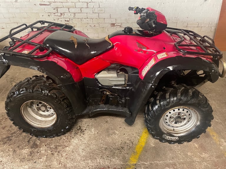 Honda trx 500 foreman quad bike atv