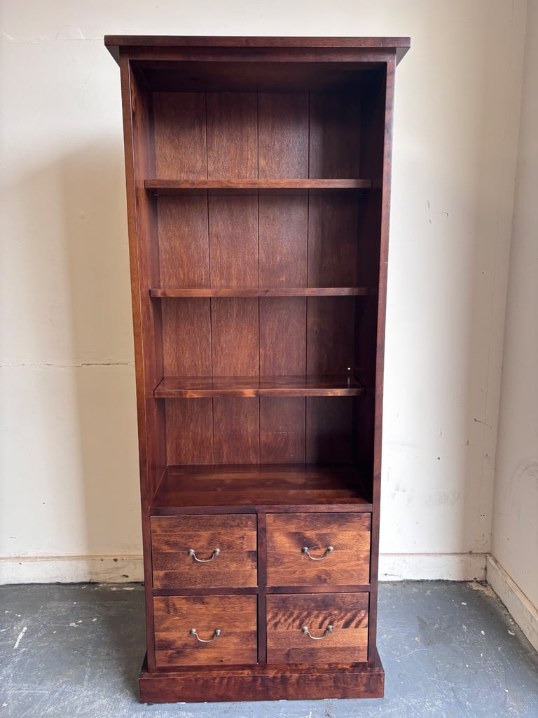 image for Next chestnut solid wood bookcase ! Excellent condition!