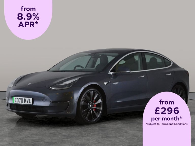 2020 Tesla Model 3 (Dual Motor) Performance Saloon 4dr Electric Auto 4WDE (Performance Upgrade Sa...