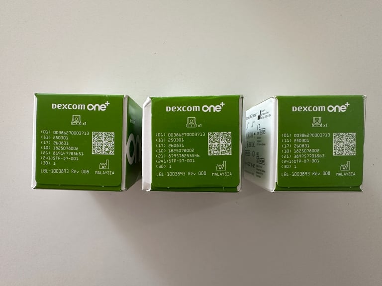 3 x Dexcom ONE+ STP-D7-001 