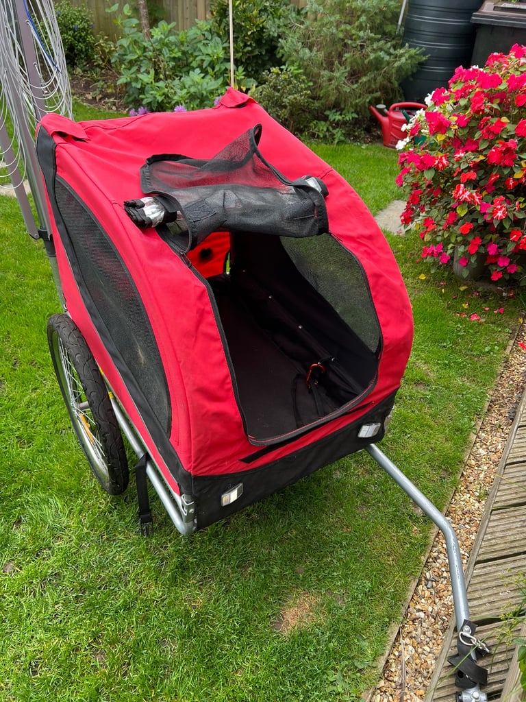 Dog trailer by Pawhut