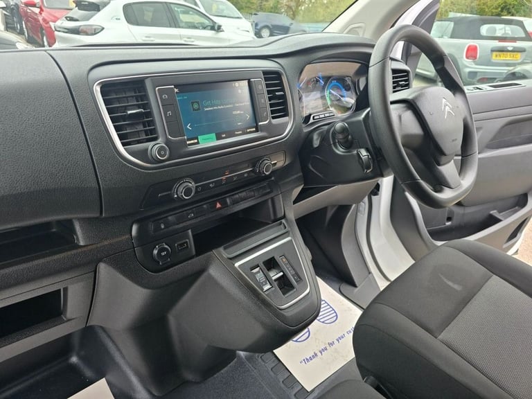 2023 Citroen Dispatch E 1000 75 kWh Enterprise M in white, 12,000 miles, full service history, 1 ...