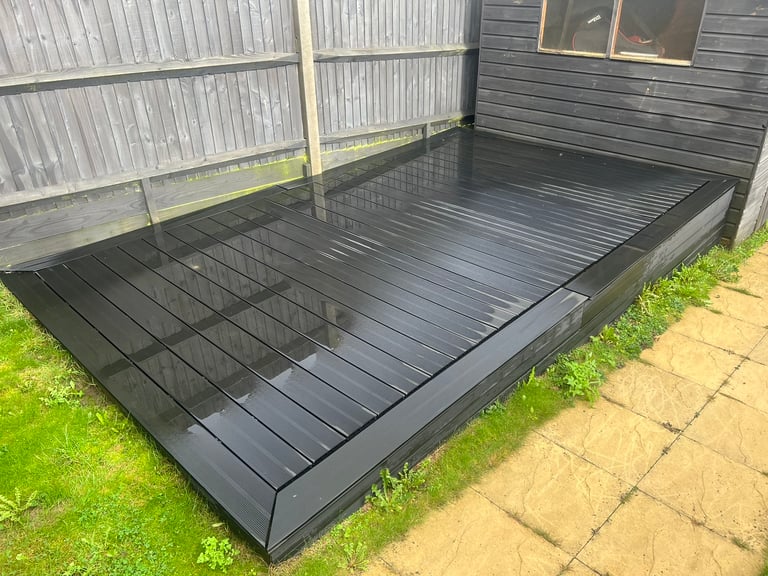 Black Composite Garden Decking in Hoo, Kent Gumtree