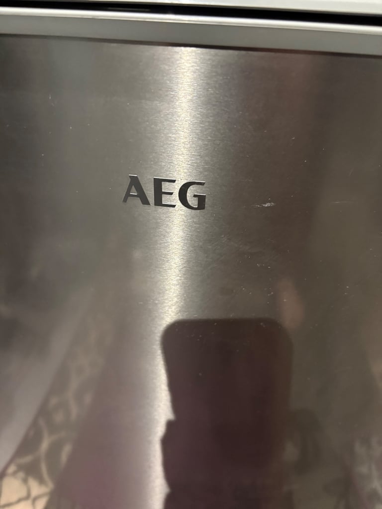 AEG under counter freezer stainless steel 