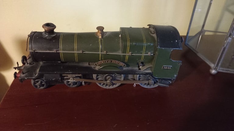 image for Vintage Hornby OO Clockwork Train Engine