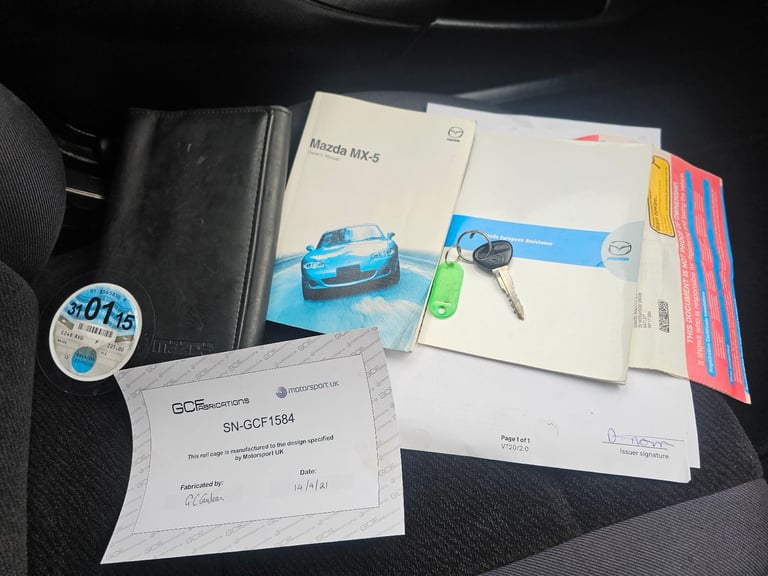 ★MAZDA MX-5 1.8 ★56K MILES! STUNNING EXAMPLE! HARDTOP+SOFTOP+ROLL CAGE, SUNLIGHT SILVER MX5 MK2 NB 