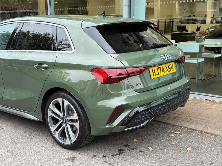 2025 Audi A3 1.5 TFSI 35 S line Sportback 5dr Petrol S Tronic Euro 6 (s/s) (150 ps) HATCHBACK Pet...