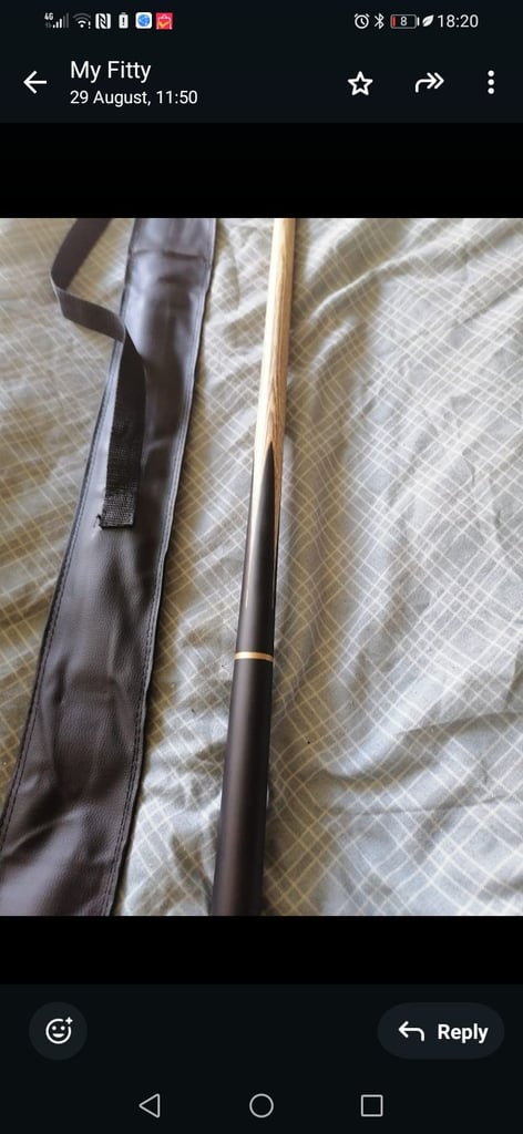 image for 3/4 piece snooker cue 