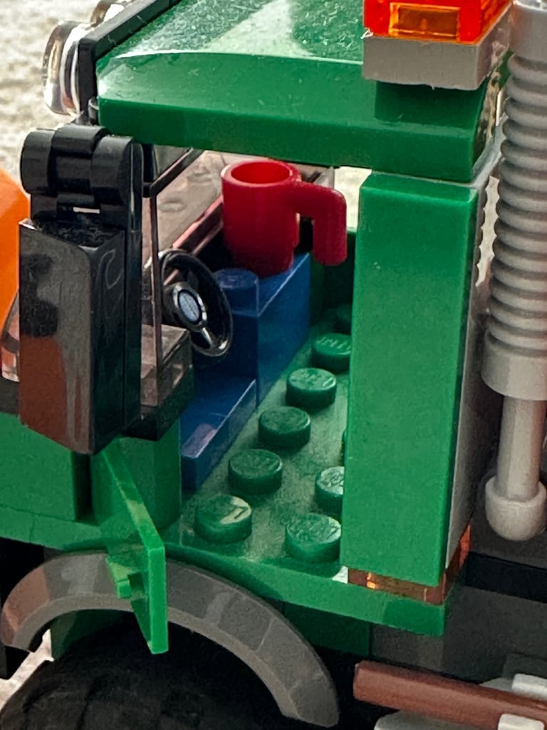 Lego snowplough 