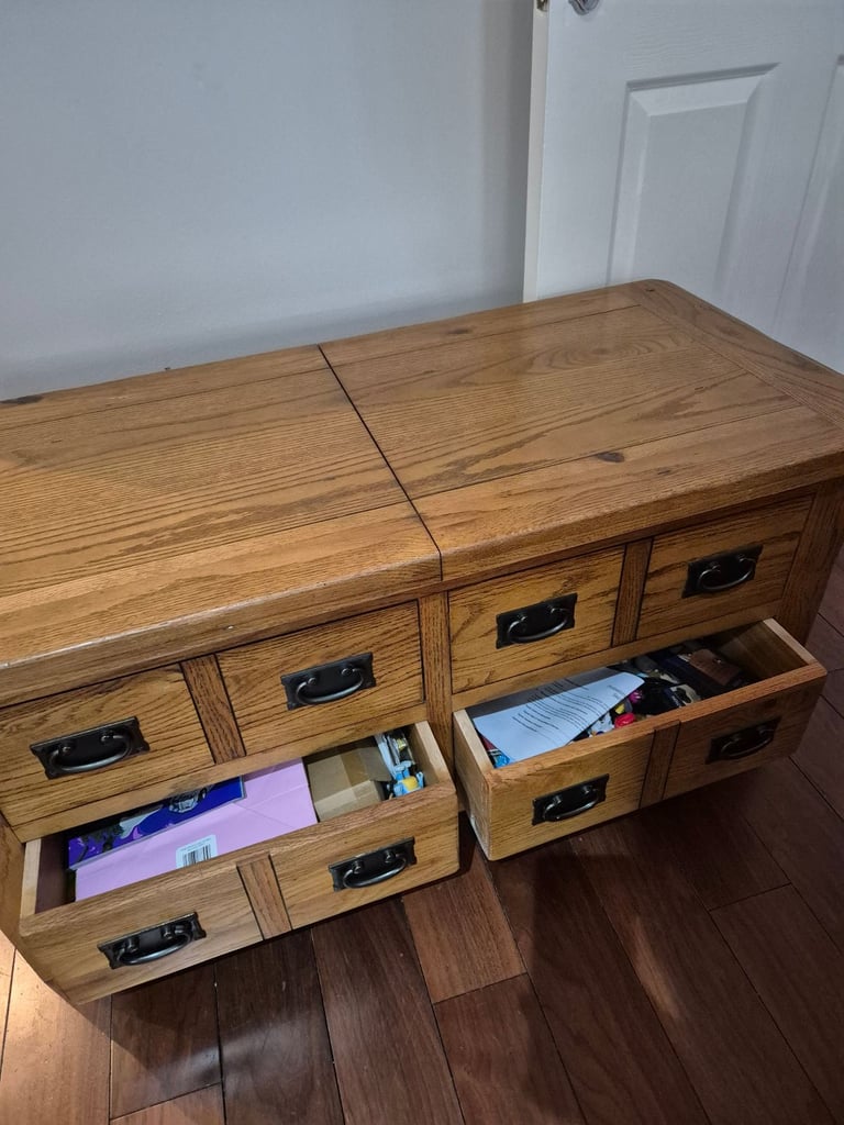 Harveys toulouse oak coffee table 