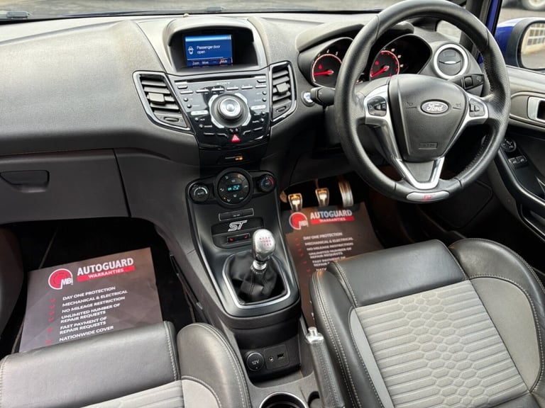 2015 Ford Fiesta 1.6 EcoBoost ST-3 3dr HATCHBACK PETROL Manual