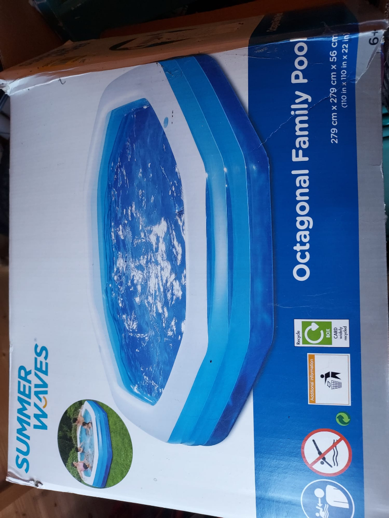 Inflatable Swim Pool (Family size)