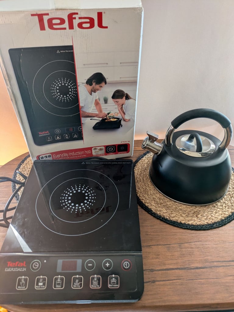 image for Tefal induction hob and kettle 
