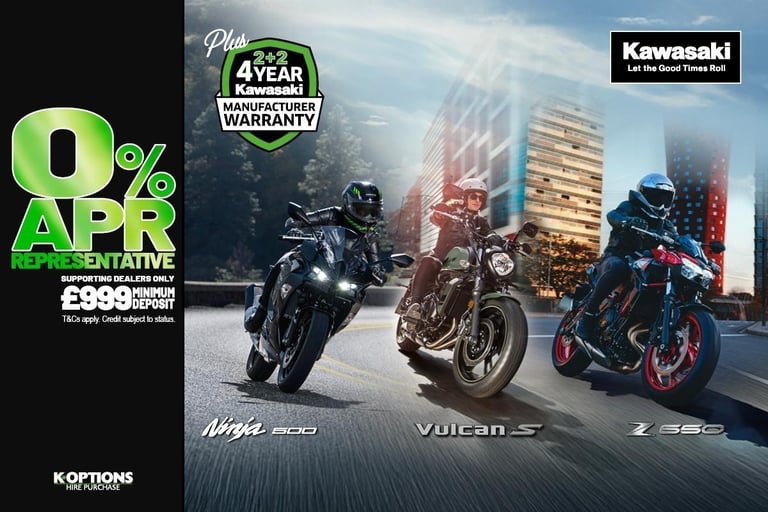 New 2025 Kawasaki MOTORCYCLE Ninja 650 BLACK SAVE £600 WITH NEW RIDERS GRANT*