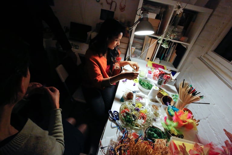 Amazing Textile Design Studio with Well-connected Art & Design Community