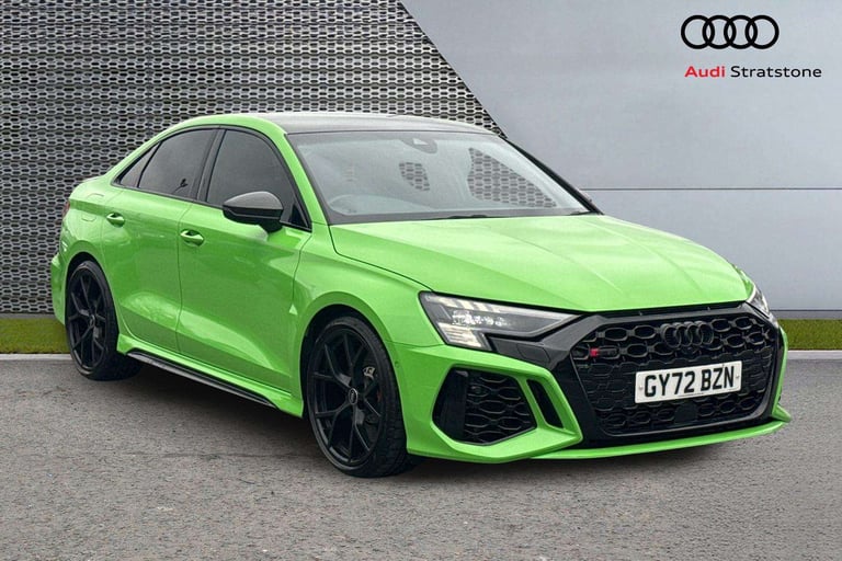 2022 Audi RS3 RS 3 TFSI Quattro Carbon Black 4dr S Tronic Saloon Petrol Automatic