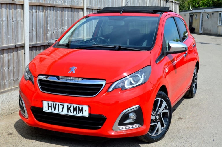 2017 Peugeot 108 1.2 PureTech Allure Top! Euro 6 5dr HATCHBACK Petrol Manual
