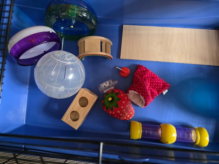 Large hamster cage 39" long x 21" wide x 19 " high