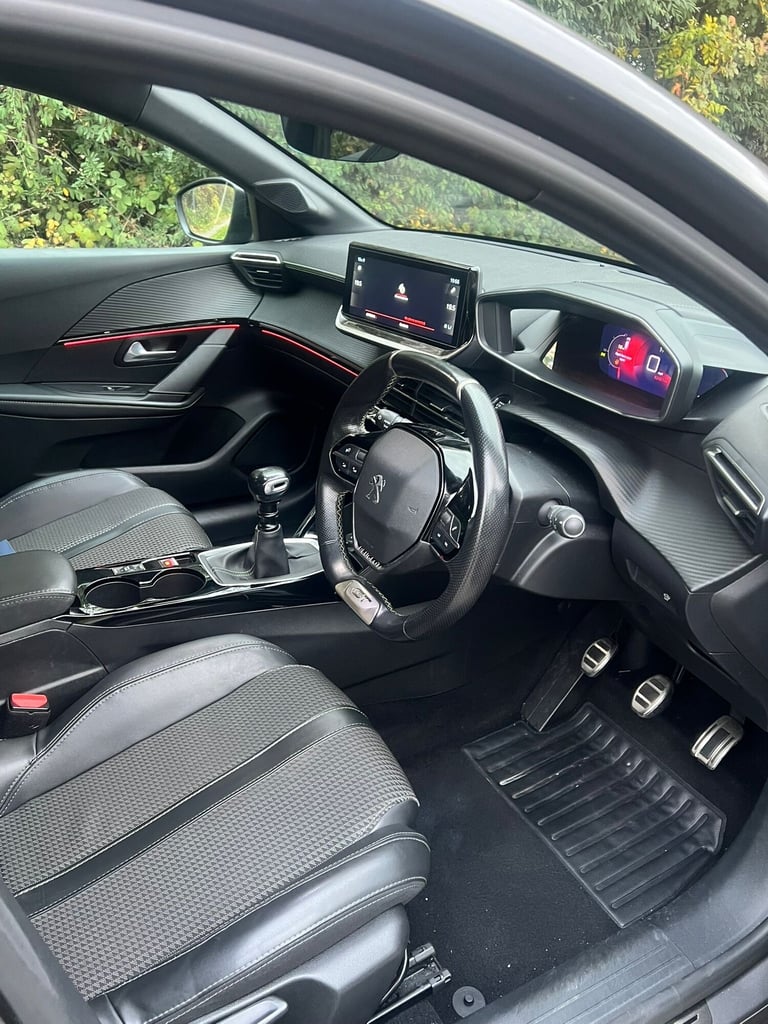 2022 22 PEUGEOT 208 GT 1.2 PURETECH 100BHP PETROL HATCHBACK GREY EURO 6