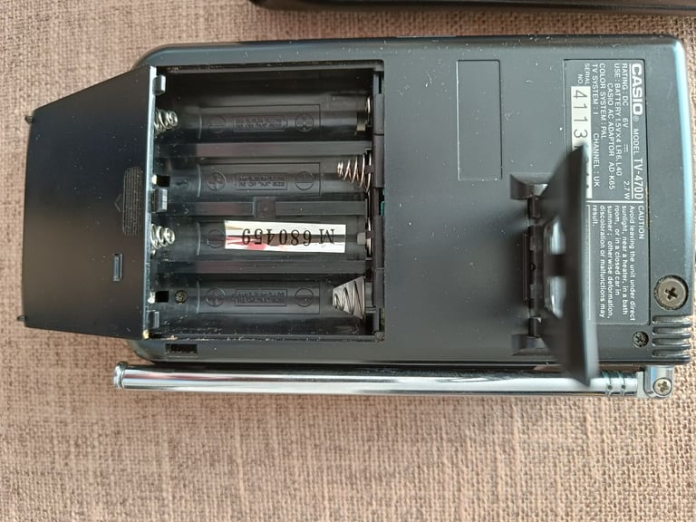 Casio LCD Pocket Color Television 