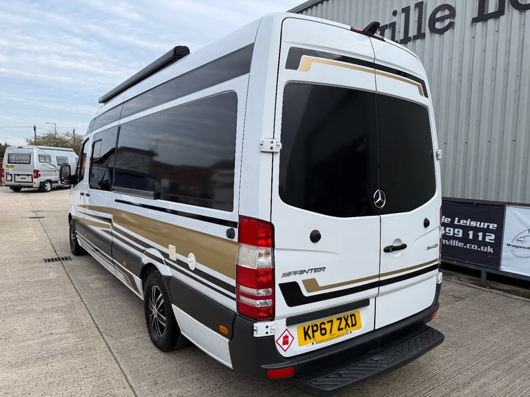 2017 67reg Mercedes Sprinter XLWB Luxury 2 Berth Camper Van