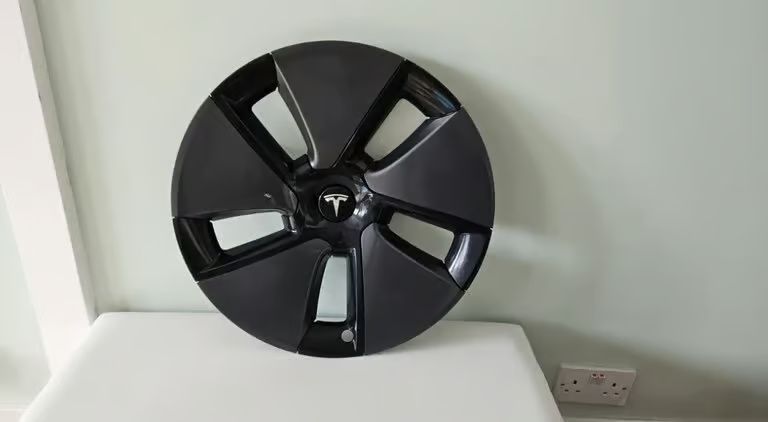 image for X4 TESLA MODEL 3 AERO WHEEL COVER TRIM GENUINE