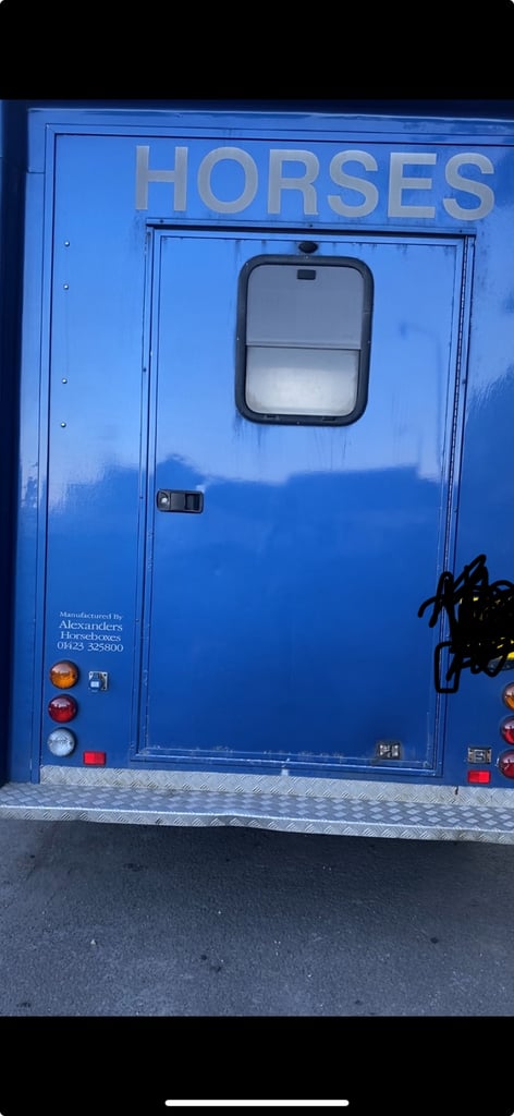 Horsebox 3.5tonne