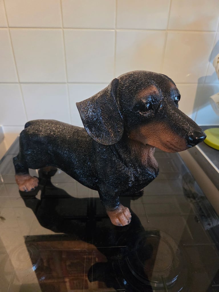 image for Beautiful Dachshund Dog statue