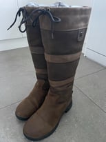 Dublin River Boots Size 10, Waterproof, Wide calf