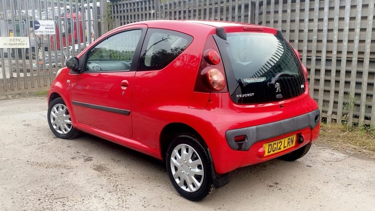2012 Peugeot 107 1.0 Active 3dr HATCHBACK Petrol Manual
