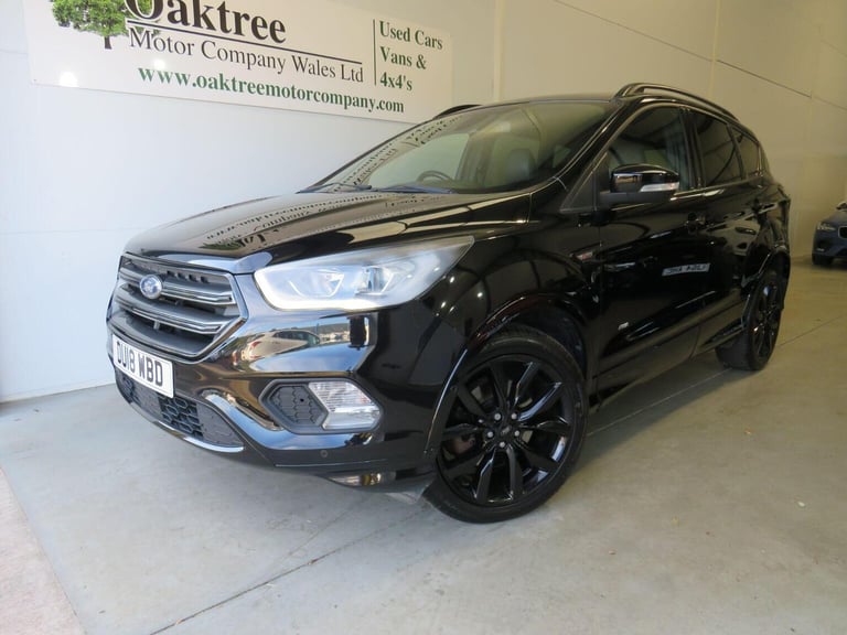FORD KUGA 2.0 TDCi ST-Line X Powershift AWD Euro 6 (s/s) 5dr Black Auto Diesel 2