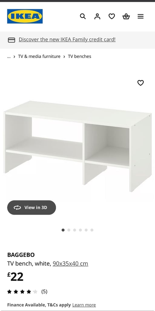 IKEA Baggebo - 3 units