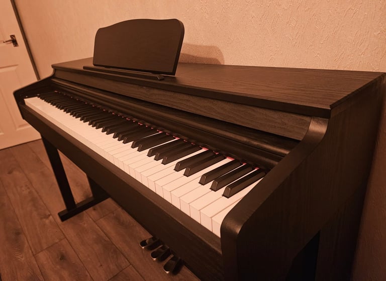 Black Digital Piano by Forte