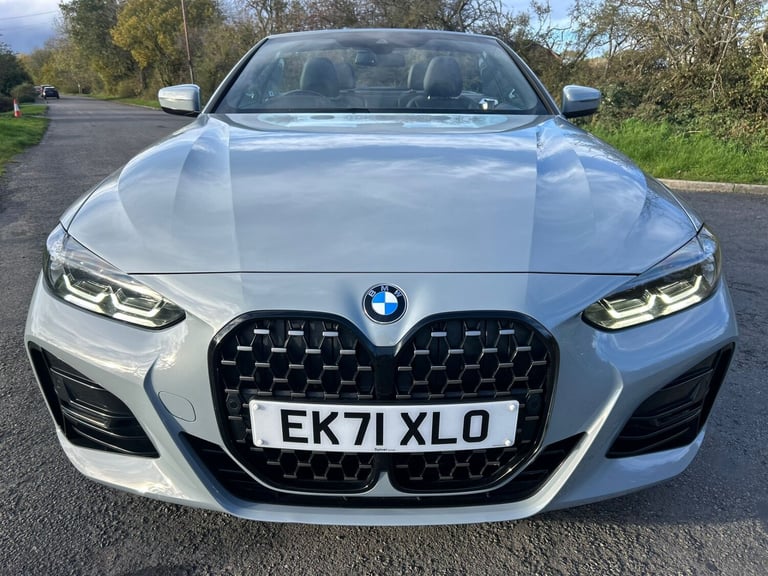 2021 BMW 4 Series 420i M Sport 2dr Step Auto CONVERTIBLE Petrol Automatic